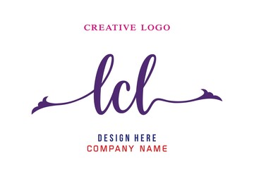 LCL  lettering logo is simple, easy to understand and authoritative