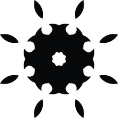 Mandala Coloring Circular Pattern in the Form of a Mandala Decorative Ornament in Ethnic Oriental Style.