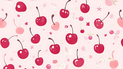 Cherry blossom pattern