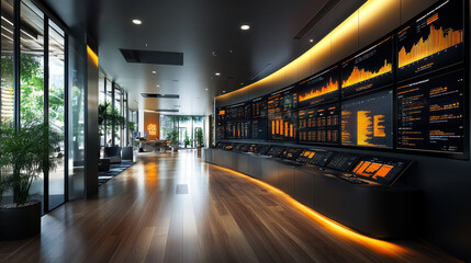 Immersive Virtual Reality Financial Analysis with Interactive 3D Charts and Models