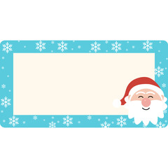 Christmas Label Name Tag