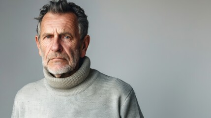 Obraz premium Portrait of an Elderly Man