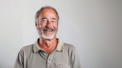 Fototapeta premium Smiling Senior Man