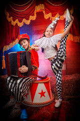 circus children artists © Andrey Kiselev