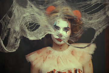 dark circus performer