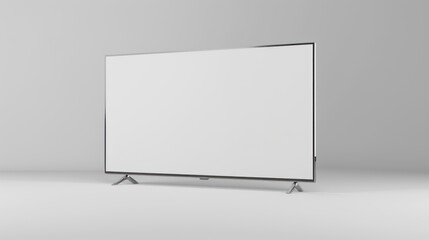 Modern Flat Screen TV Mockup