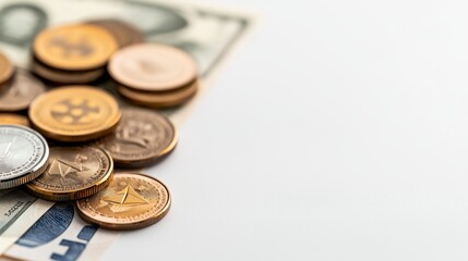 Coinage and Cash Closeup