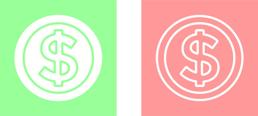 Dollar Symbol Vector Icon