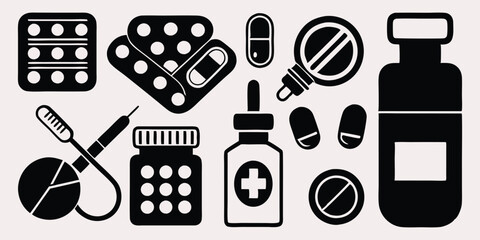 medicine-health-care-icon-set