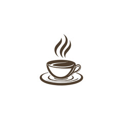 Obraz premium Modern Coffee Vector Logo Design Template for Branding and Marketing Campaigns