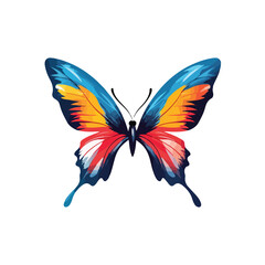 Digital Butterfly Vector Logo Design Template for Creative Projects