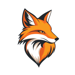 Obraz premium Fox Head Vector Logo Design Template for Branding and Marketing