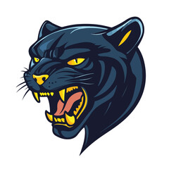 Fototapeta premium Sleek Panther Logo Design Template with Vector Illustration