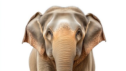 Naklejka premium Elephants at the Zoo: Learning and Exploration