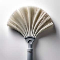A dust cleaning brush isolated on a white background