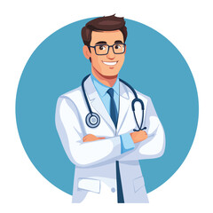 Obraz premium Professional Medical Healthcare Service Promotion Web Banner