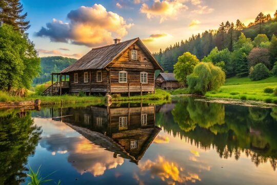 Old Traditional House in Tambovka Village by Paravani Lake, Georgia - Hidden Gems of Documentary Photography