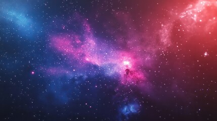 Fireworks with blur milky way background