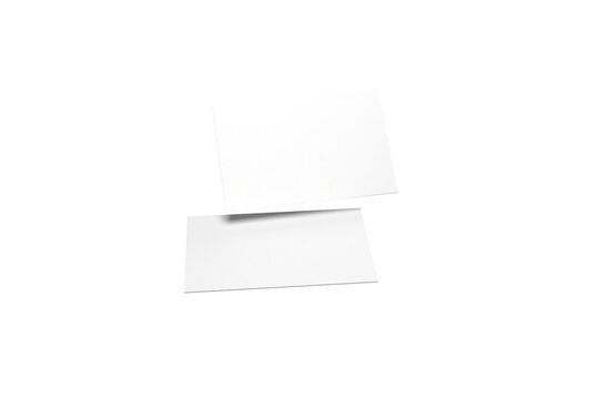 Blank business card mockup