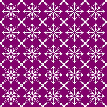 seamless pattern with Thai style art
