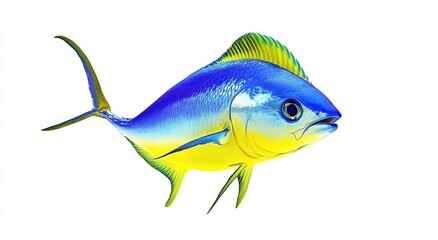 Fototapeta premium Vibrant tropical fish swimming in the ocean