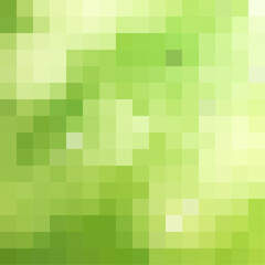 Green Square Background Vector