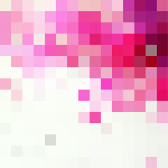 Pink Square Background Pattern