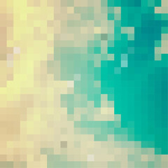 Turquoise Beige Square Background Image