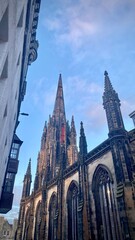 Obraz premium The Hub on Edinburgh's Royal Mile in Scotland