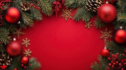 red christmas background