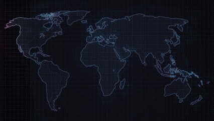 White color digital scanning earth