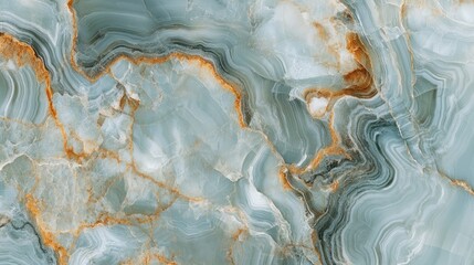 Blue-green marble onyx texture with polished stone surface and seamless clogged patterns.