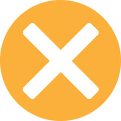 Fototapeta premium cross mark button