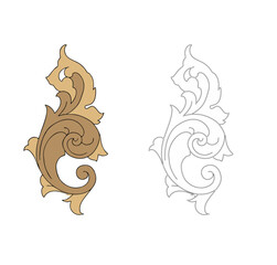 ANCIENT ROMAN AND HISTORICAL CLASSIC DECORATIONS GOTHIC COLUMNS AND FRIEZES IN ANCIENT VENICE STYLE