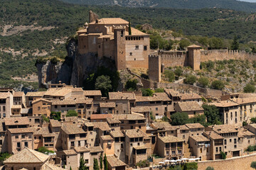 Obraz premium View of an ancient city in Spain