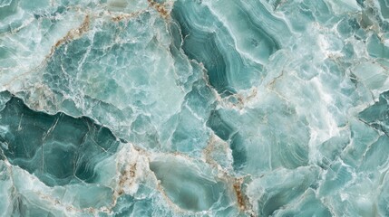 Obraz premium Onyx pattern with vibrant blue-green hues, polished marble texture, and seamless clogged details.