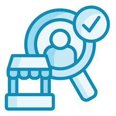 Hiring Booth Icon
