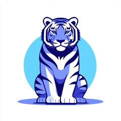 Naklejka premium tiger