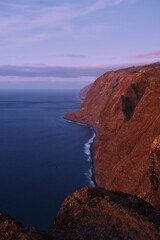 Sunset in Ponta do Pargo, Maadeira, Portugal