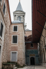 Courtyard of the Sultan's Harem, Topkapi Palace, Istanbul, Turkey