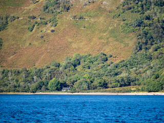 Travelling around the NC500 route in the North Coast of Scotland