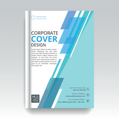 Corporate Modern Annual Report Book Cover Template Set