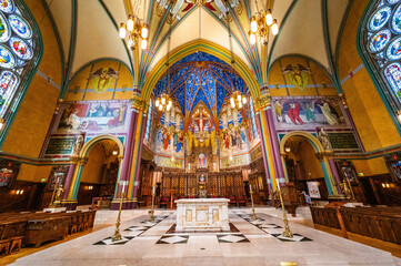 Obraz premium Cathedral of Madeline in Salt Lake City Utah