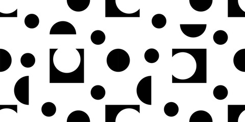 Seamless abstract geometric pattern. Vector Illustration.