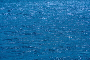 Abstract image of a blue sea water background