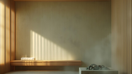 Traditional Sauna: A Classic Retreat for Relaxation and Wellness, Emphasising Natural Materials and Heat Therapy