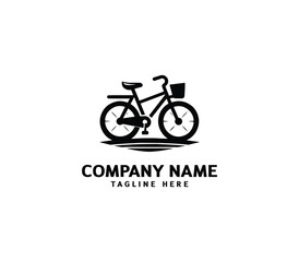 Fototapeta premium Vector bicycle logo design. Modern bicycle logo. Bike logo symbol. Sports, Entertainment, Travel