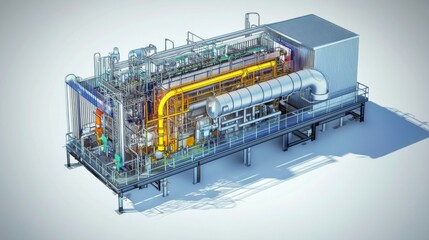 Waste Heat Recovery Generator for Industrial Process Integration Thermal Systems Professional Documentation