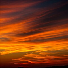 Fototapeta premium sunset in the sky