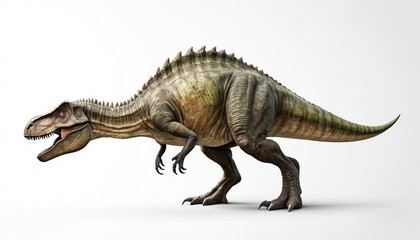 Dinosaur on white background isolated